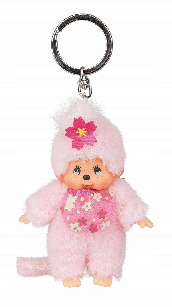 

Monchhichi 242467 Brelok 11cm Małpka różowa