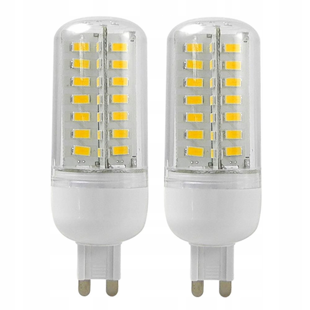 

Żarówka Led G9 8W=60W biały ciepły 2 Sztuki 500LM