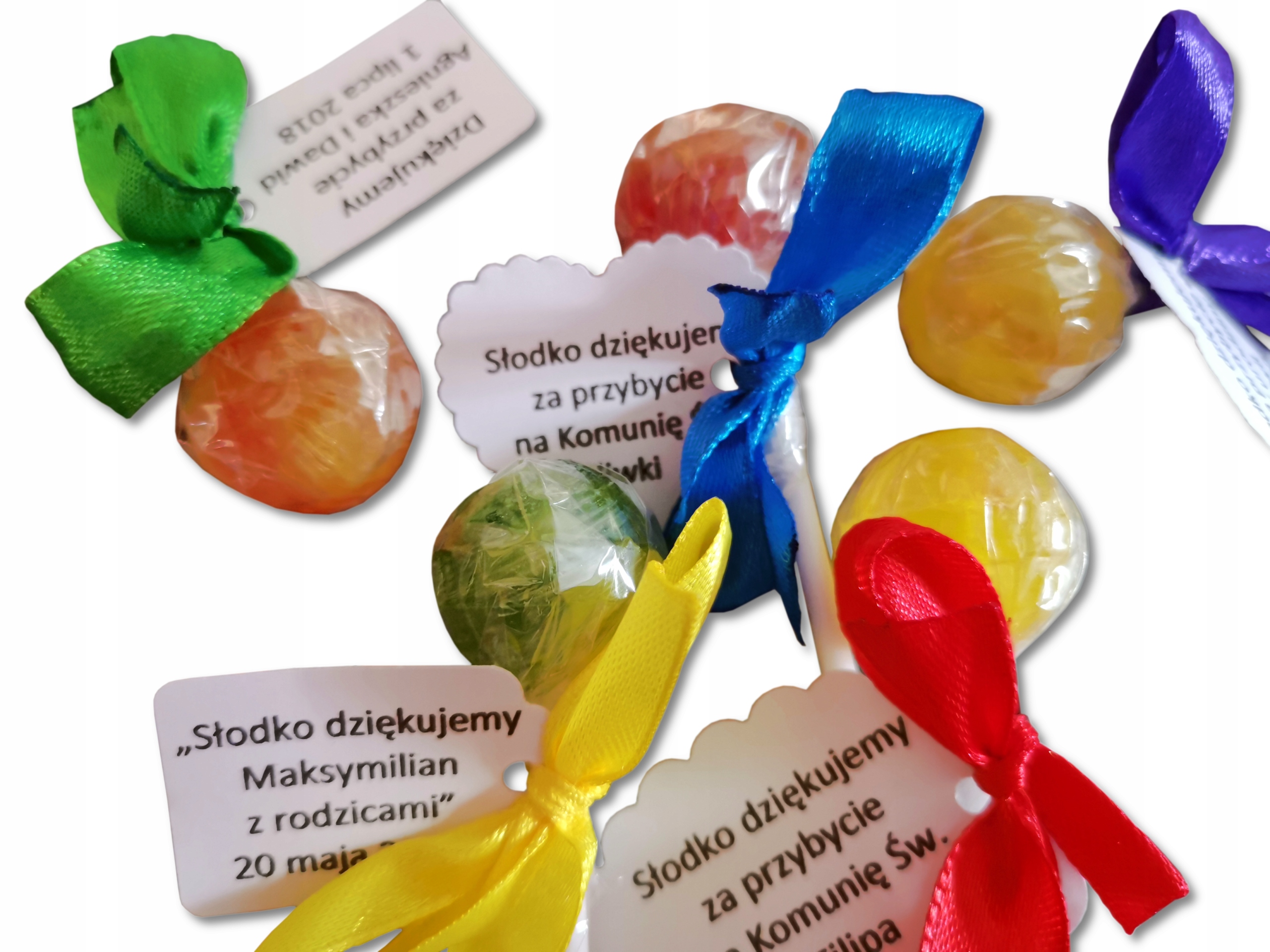 Upominki Dla Dzieci Do 5 Zł Lizaki Upominek dla Dzieci Podziękowania Komunia 7634466234 - Allegro.pl