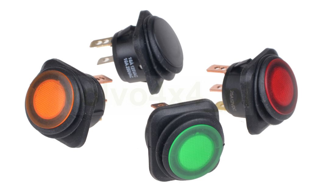 Переключатель переключателя 12V 25A LED Off-Road 4x4 производитель деталей другое