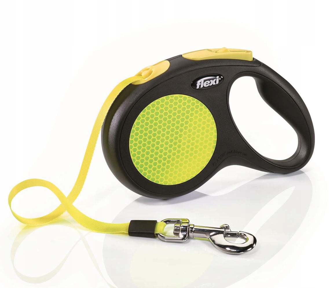 

Smycz dla Psa Flexi New Neon M Taśma 5m