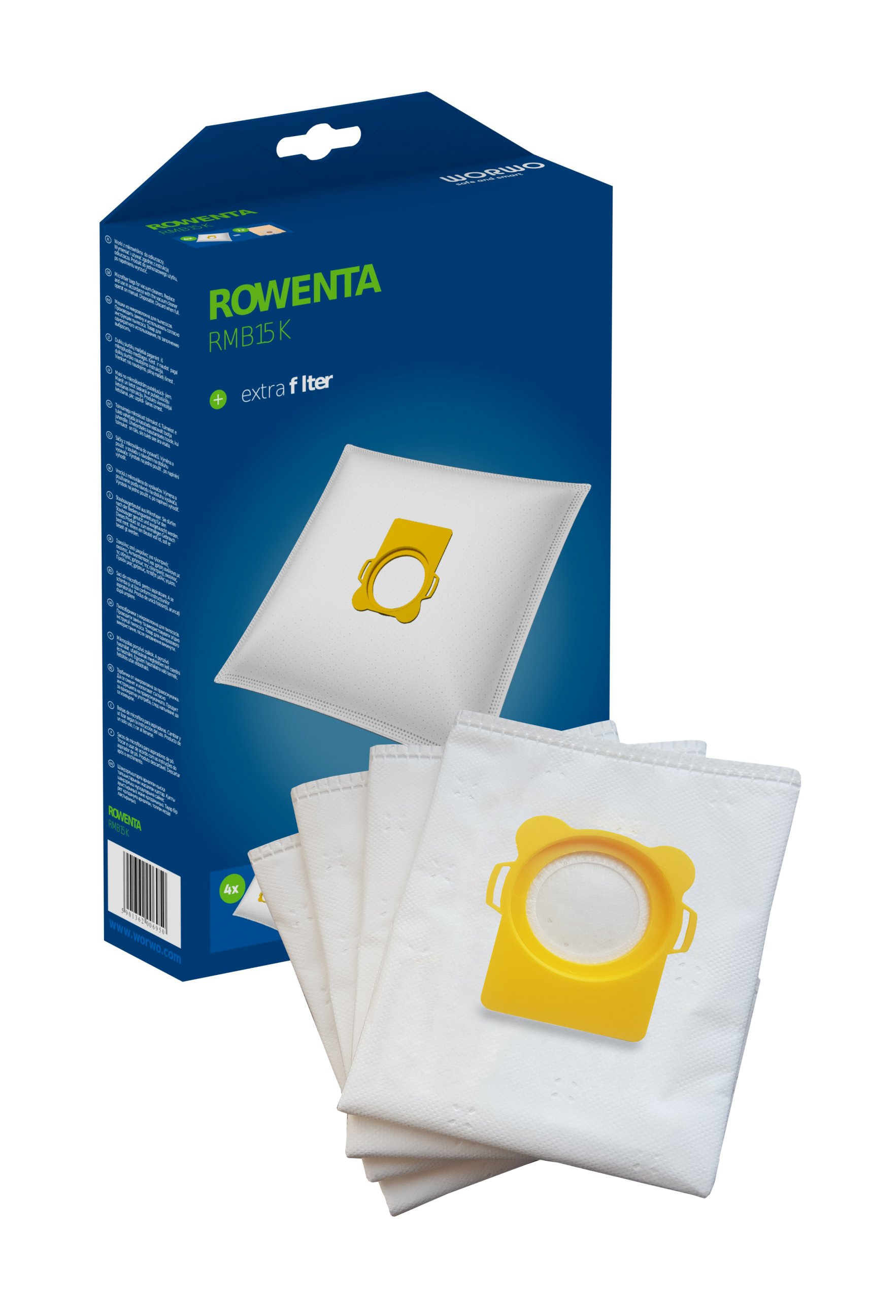 

4x Worki do odkurzacza Rowenta Compact Ergo RO5295