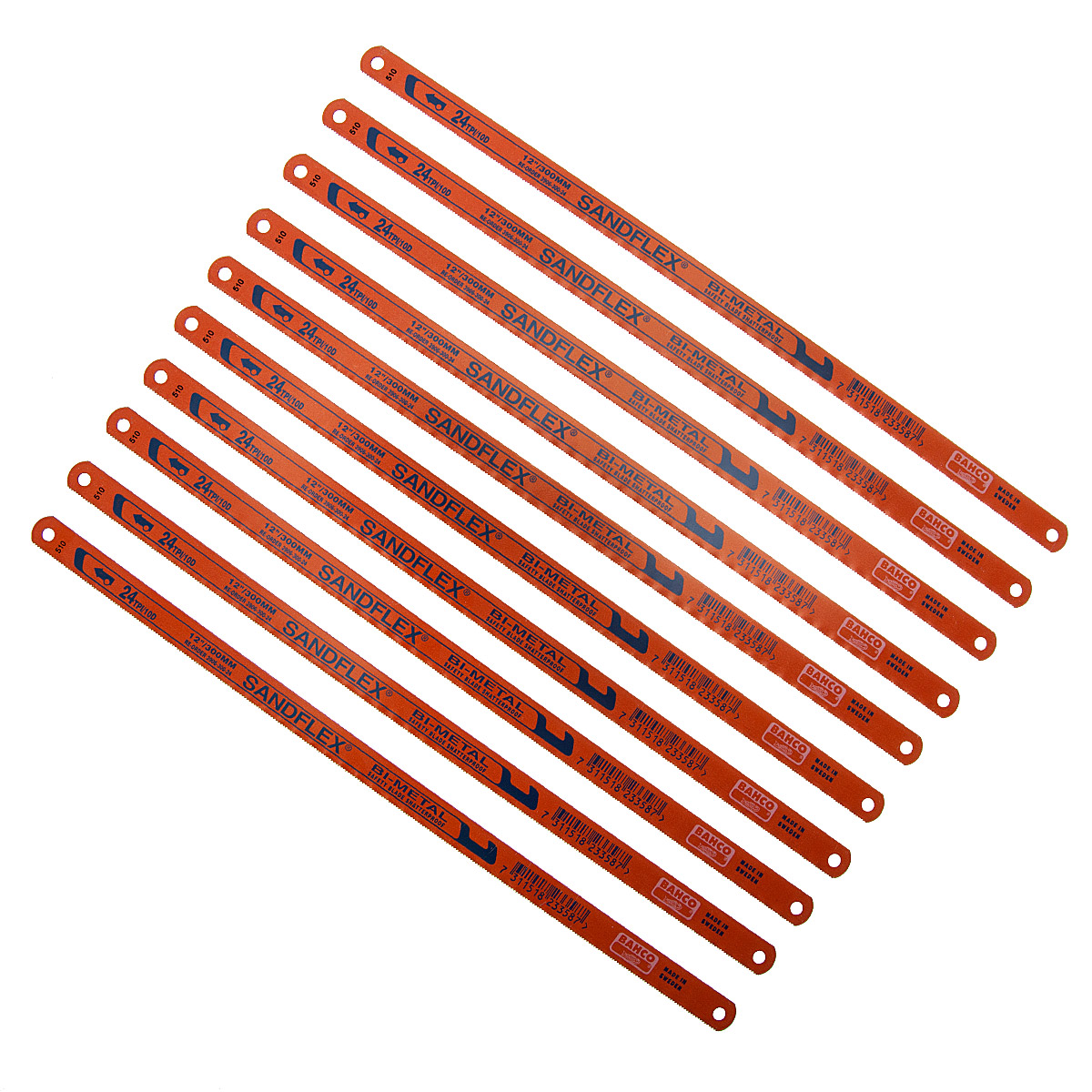 

Bahco Brzeszczot 300mm/24" Sandflex 10 sztuk