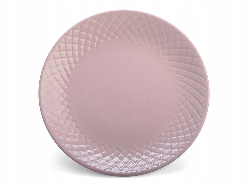 

Talerz obiadowy płytki Ceramiczny różowy 28cm