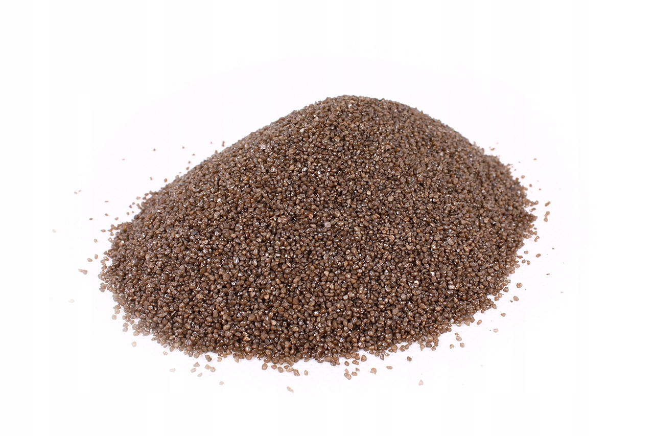 Brązowy żwirek, piasek kwarcowy do akwarium 0,8-1,2mm 25kg AQUAdream
