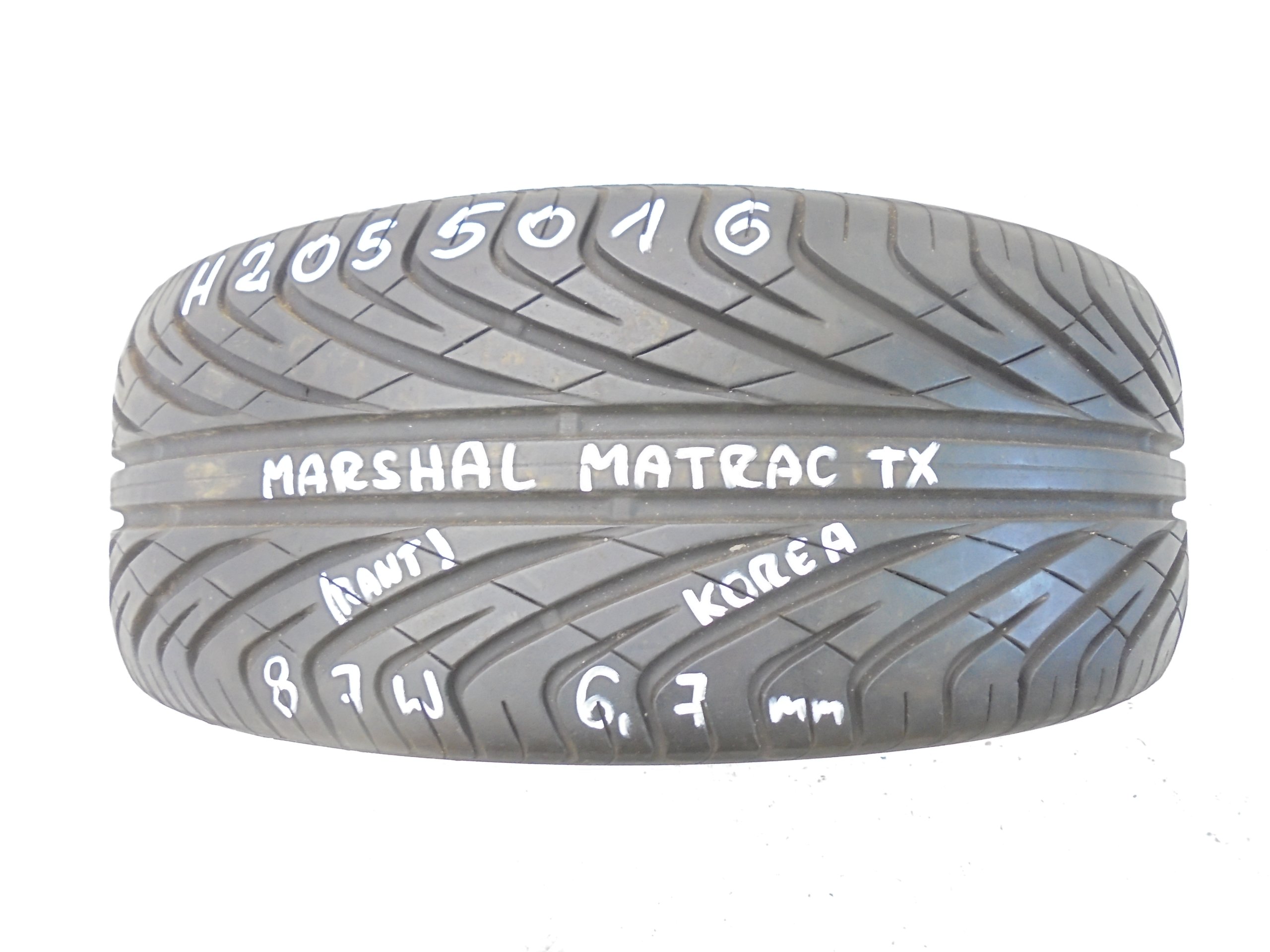 LETNIA 205/50/16 205/50R16 MARSHAL MATRAC TX za 40 zł z PŁOTY ...