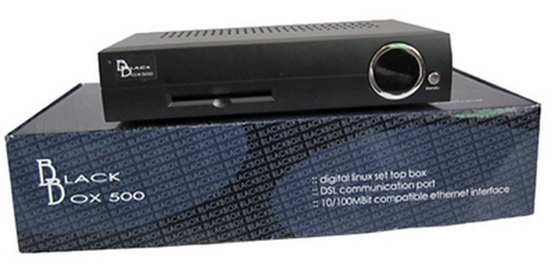 Blackbox tuner cyfrowy linux linbox 500 czarny dm Kod producenta Tuner cyfrowy
