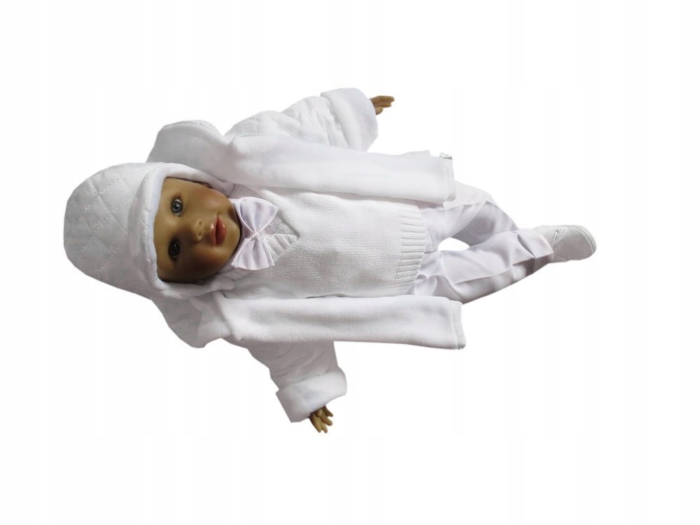 UBRANKO DO CHRZTU GARNITUR KOMPLET NA CHRZEST DLA CHŁOPCA NA ROCZEK R80 Marka Mondi