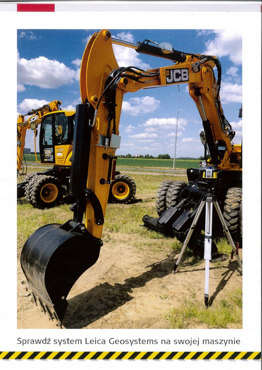 SYSTEM NA KOPARKE, LASER LEICA RUGBY 680+CZUJNIK Model 680