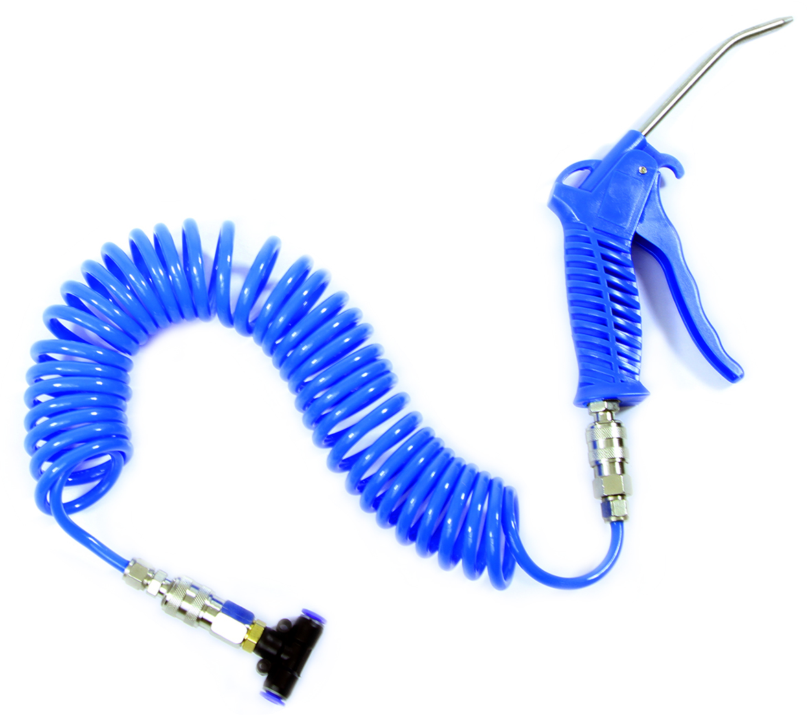 Верёвка для воздушных обдувки. Шланг для продувочного пистолета спиральный. Шланг продувочный с пистолетом 5м 36106. Компрессор для продувки шлангов. Пневмопистолет пескоструйный aist 91119906.