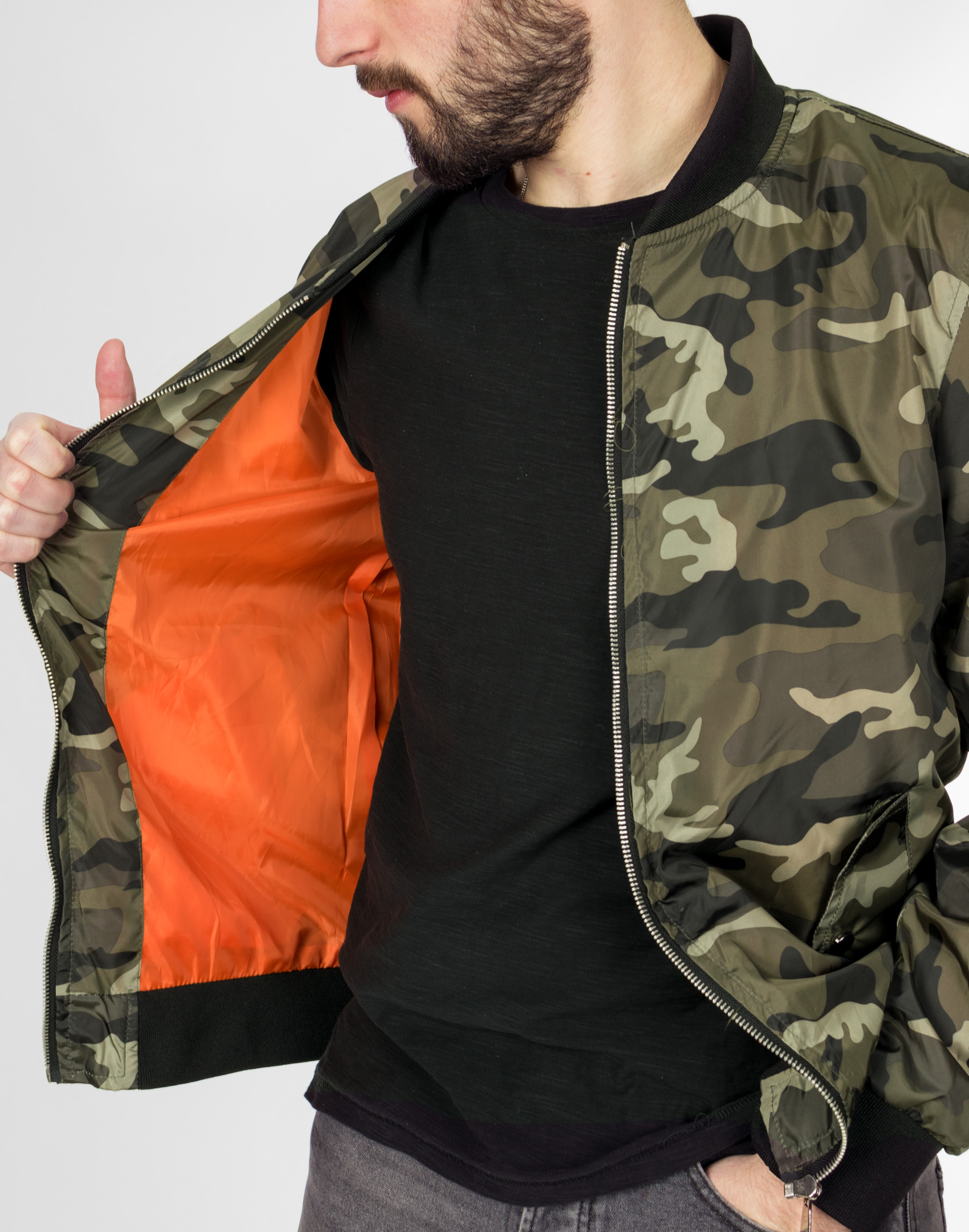 Bomberka Moro Kurtka Męska Bomber Jacket 215 r M Marka inna