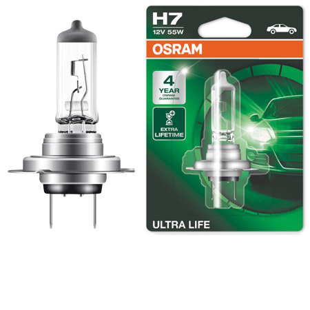 

Osram Żarówka H7 Ultra Life 4 Lata Gwaranc