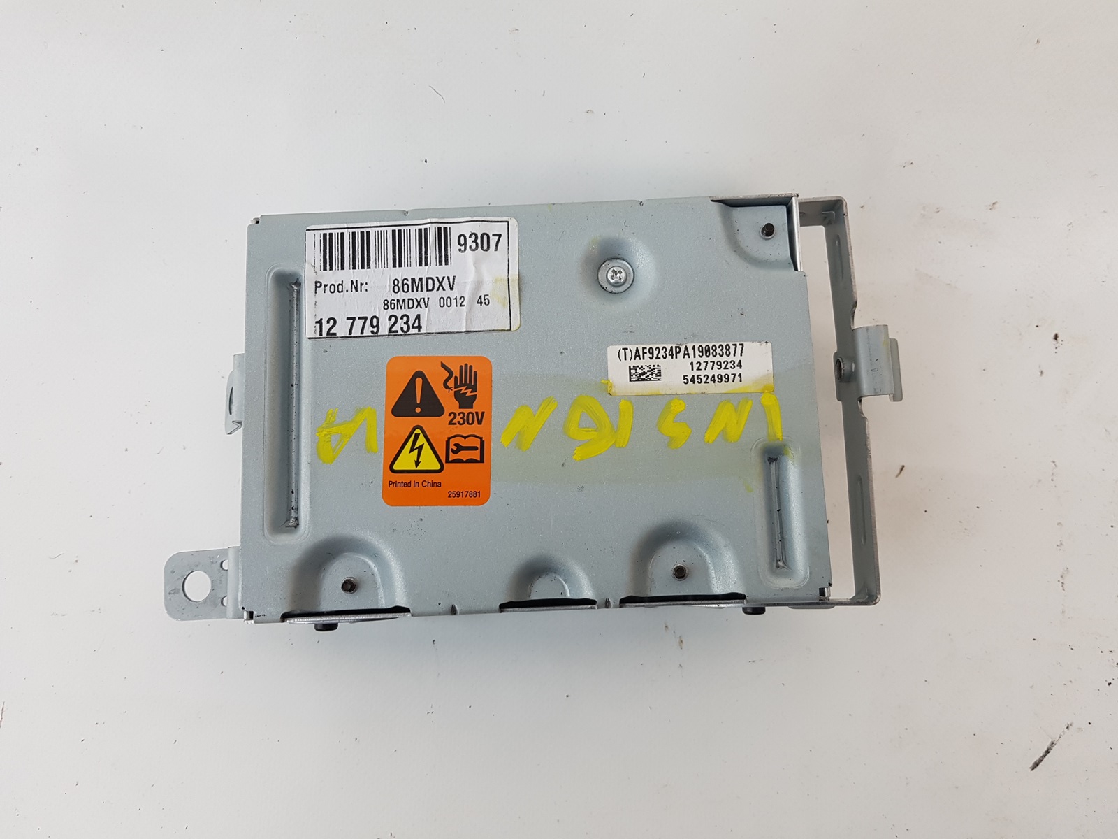 Insignia Modul 230v Zasilanie Prad Wtyczka 1277923