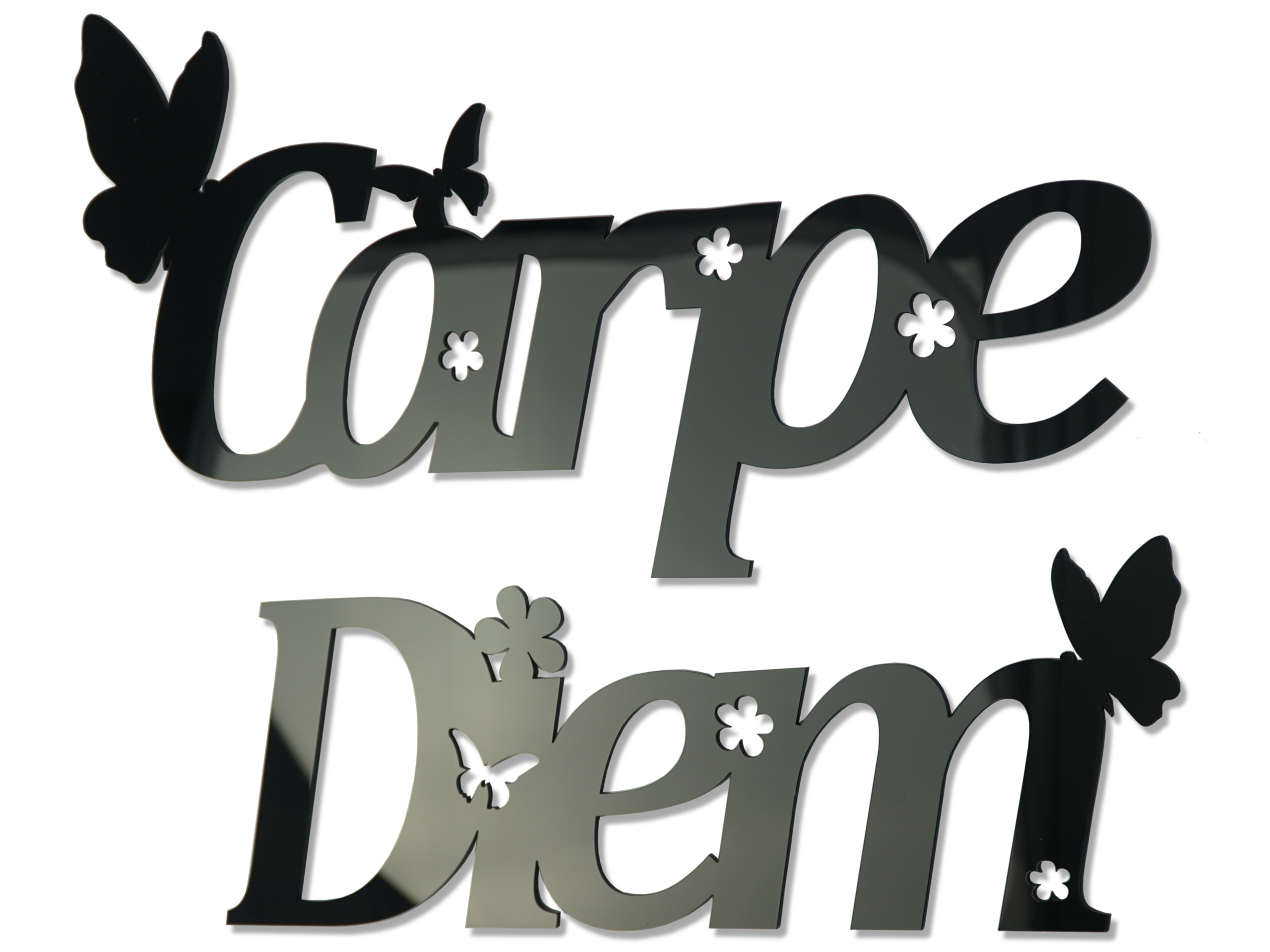 

Napis na ścianę litery 3d Carpe Diem połysk