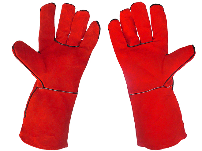 RĘKAWICE ROBOCZE SPAWALNICZE SKÓRA BYDLĘCA 35cm Rozmiar uniwersalny
