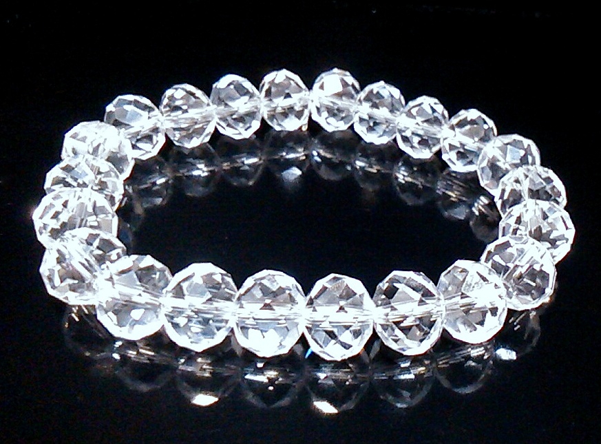 

Bransoletka Kryształki Szkło Swarovski Kolory 10mm