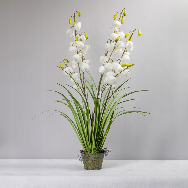 SZTUCZNY KWIAT ROŚLINA DZWONEK LATARNIA LAN90 CM I Marka inny