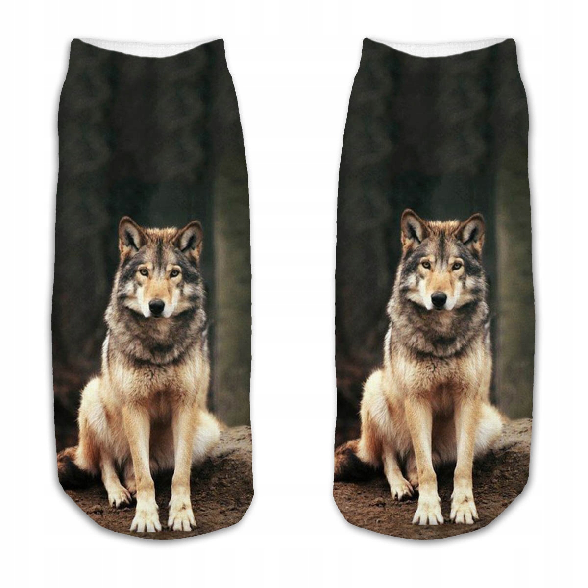 

Skarpetki Stopki Fullprint 3D Wilki Nadruk 3D