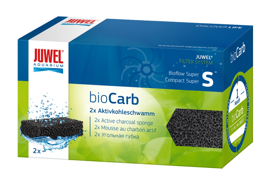 

Juwel bioCarb S Super/compact Gąbka Węglowa 2 szt