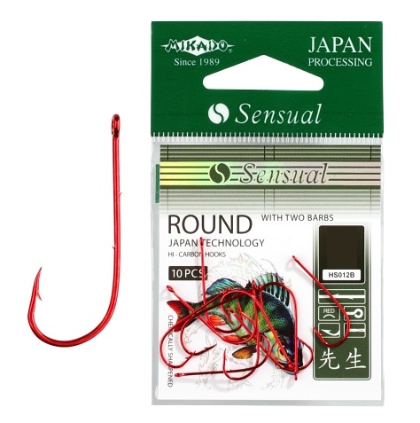 

Mikado Haczyki Sensual Round Red nr 2 10 sztuk