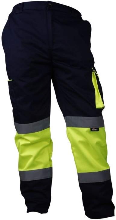 Spodnie Robocze Odblaskowe Do Pasa Vizwell roz. M