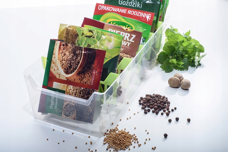 POJEMNIK ORGANIZER NA PRZYPRAWY ZIELONY BRANQ 1640 Kod produktu BRANQ 1640