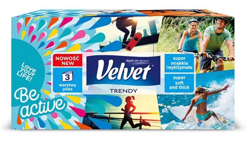 

Velvet Trendy Chusteczki Kosmetyczne 120 Listków