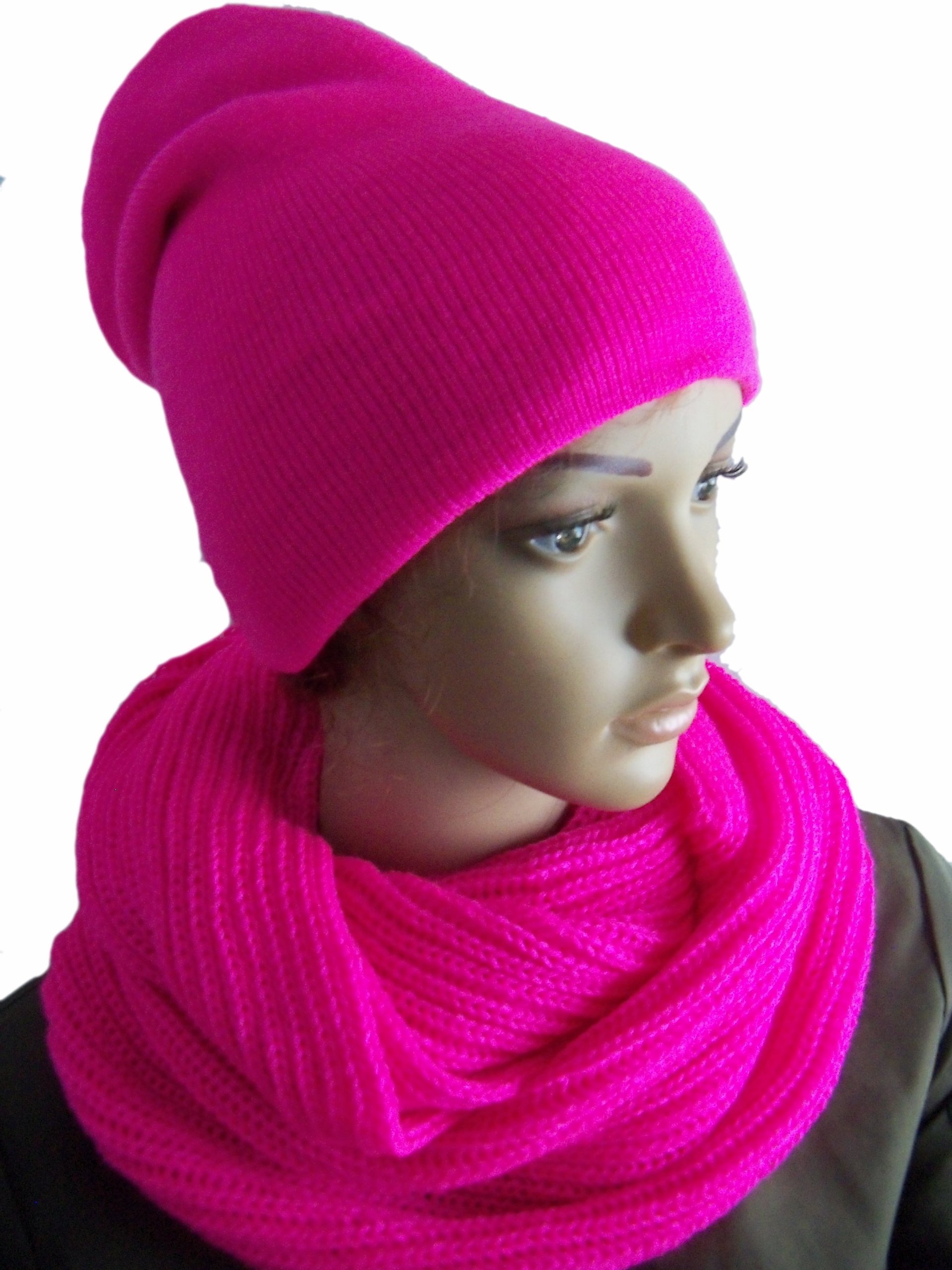 

Komplet Damski Czapka Smerfetka+komin Polski 25kol