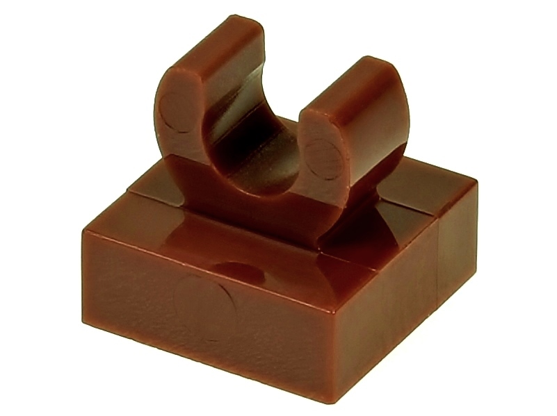 

Lego Płytka z zaczepem 1x1 15712 brązowa