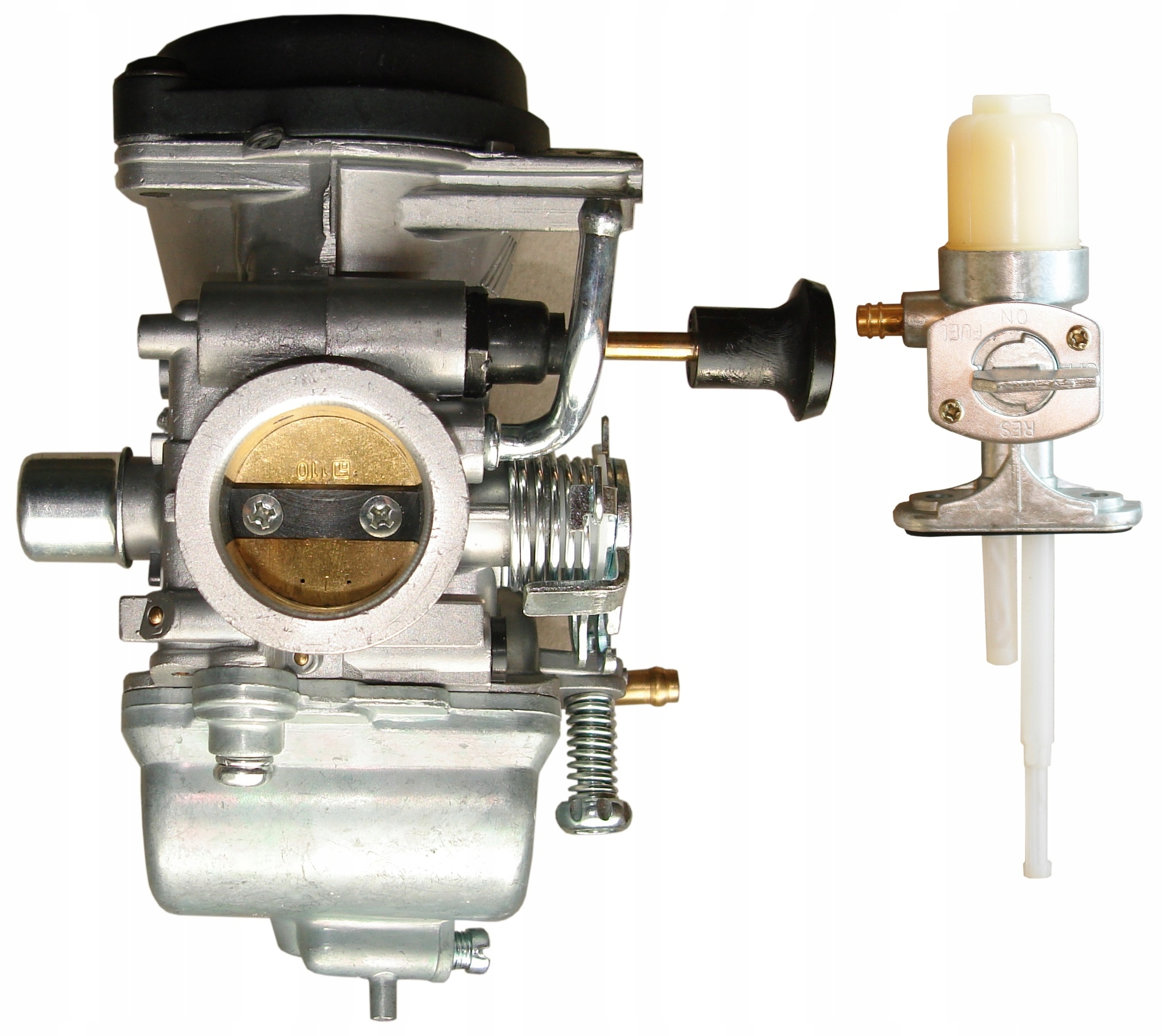 

Gaźnik 4T Suzuki GN125 Nowy kranik paliwa