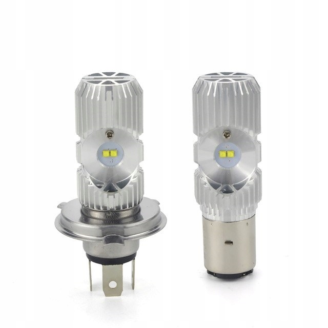 Светодиодные лампы мотоцикл велосипед скутер H4 HS1 1400lm Part number 1400l