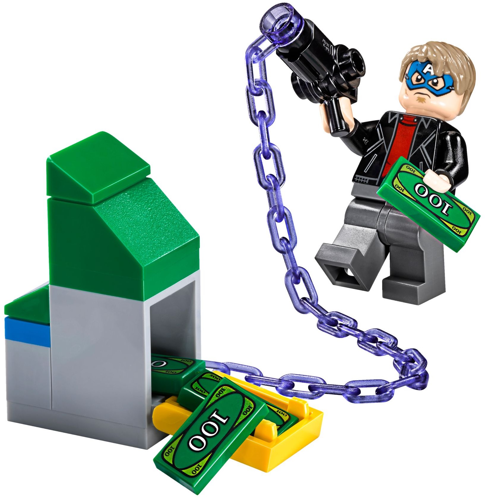 LEGO SUPER HEROES Walka o Bankomat 76082 Nazwa zestawu Walka o bankomat