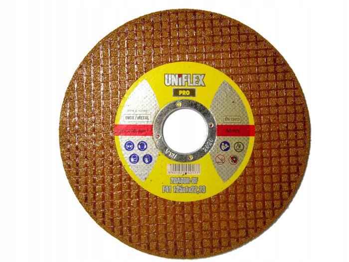 

Tarcze Do Cięcia Metalu 125 /1 Uniflex Pro