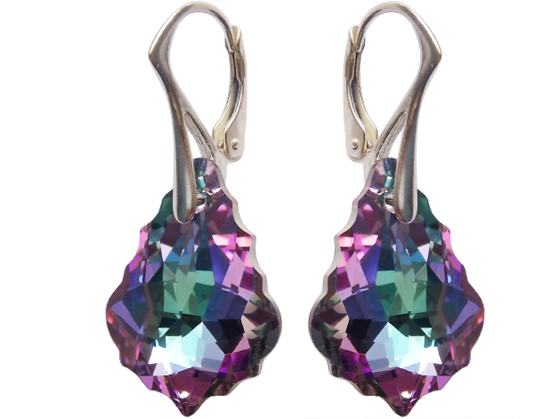 

Kolczyki Swarovski Baroque 22mm Vitrail Light