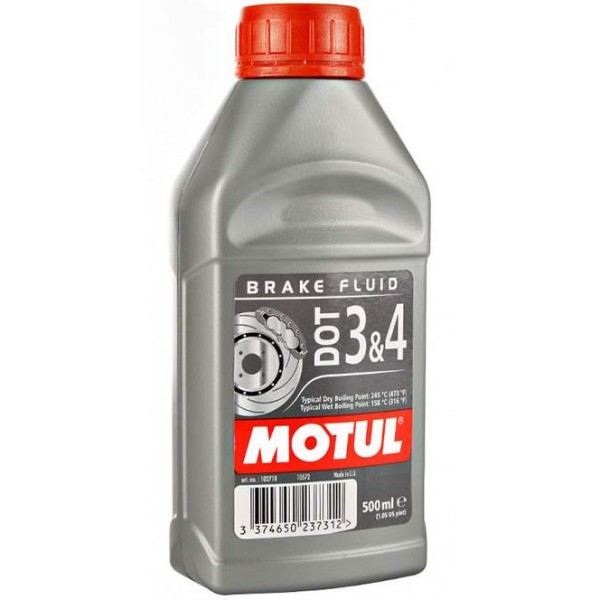 

Płyn Hamulcowy Dot 3&4 Motul Syntetyczny 0,5 l