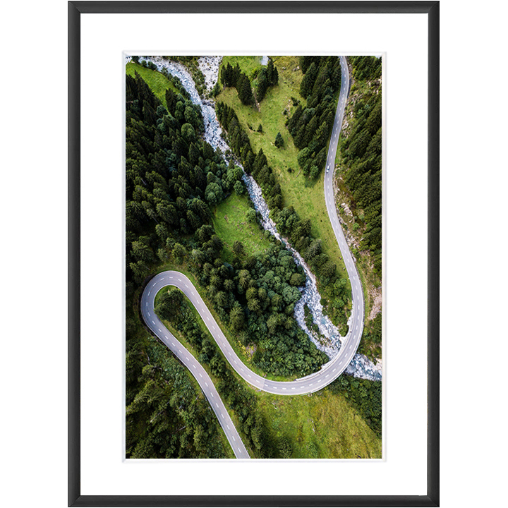 

Rama Aluminiowa Czarna 15x21 Passe-partout 10x15