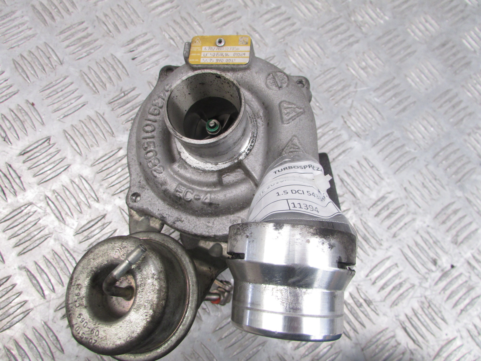 турбина 54359700012 1.5 nissan NOTE 10R
