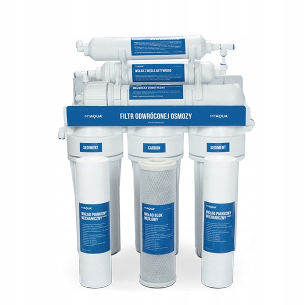 Filtr do wody odwrócona osmoza RO6 + mineralizator Marka MyAqua