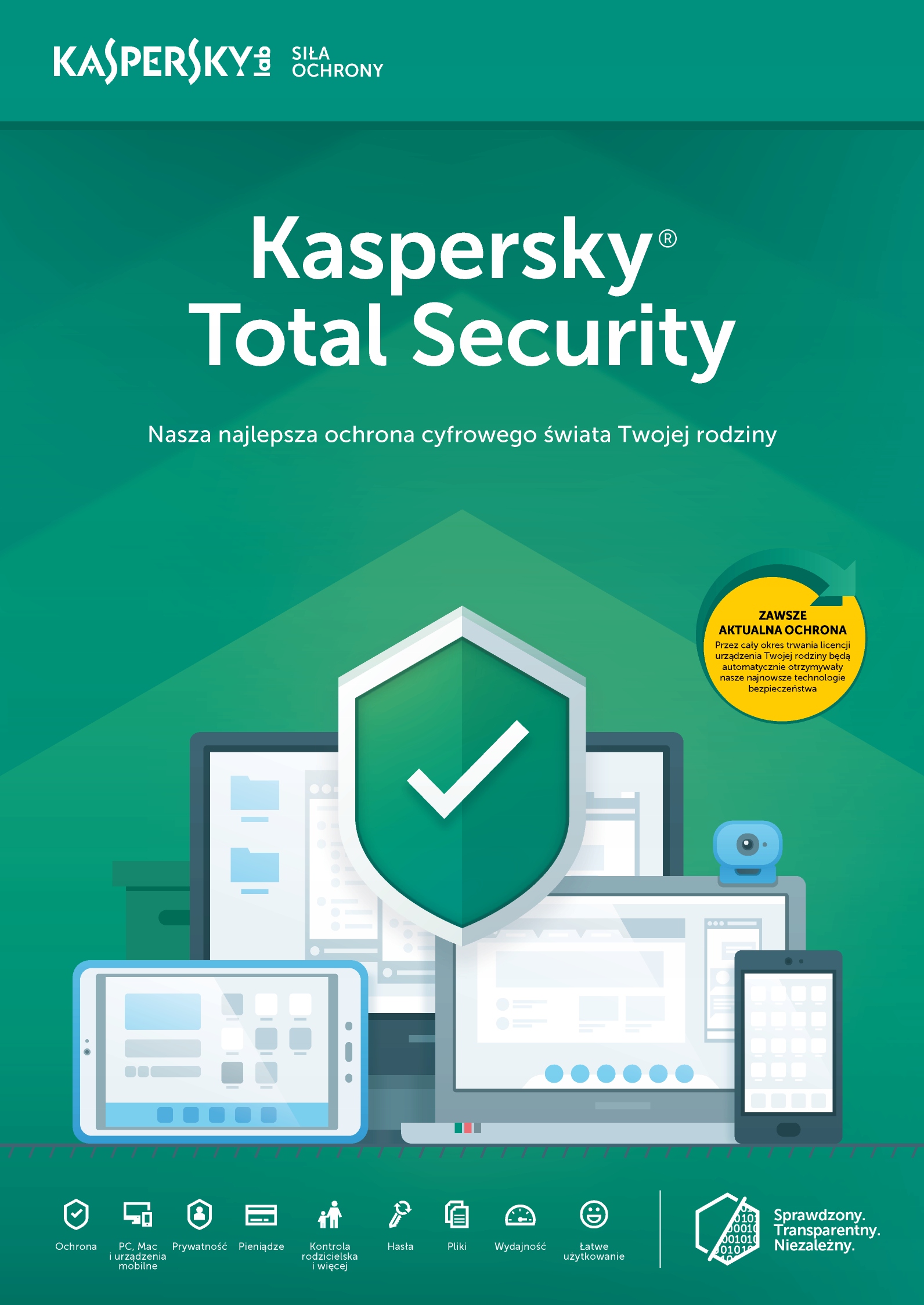 

Kaspersky Total Security 2 Pc / 2 Lata