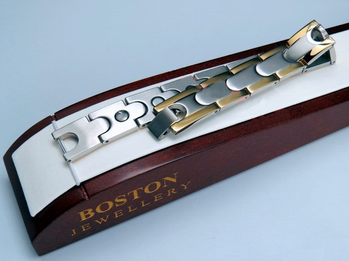 ELEGANCKA ZDROWOTNA BRANSOLETA BRANSOLETKA MĘSKA MAGNETYCZNA MOCNA ORYGINAŁ Splot Inny splot