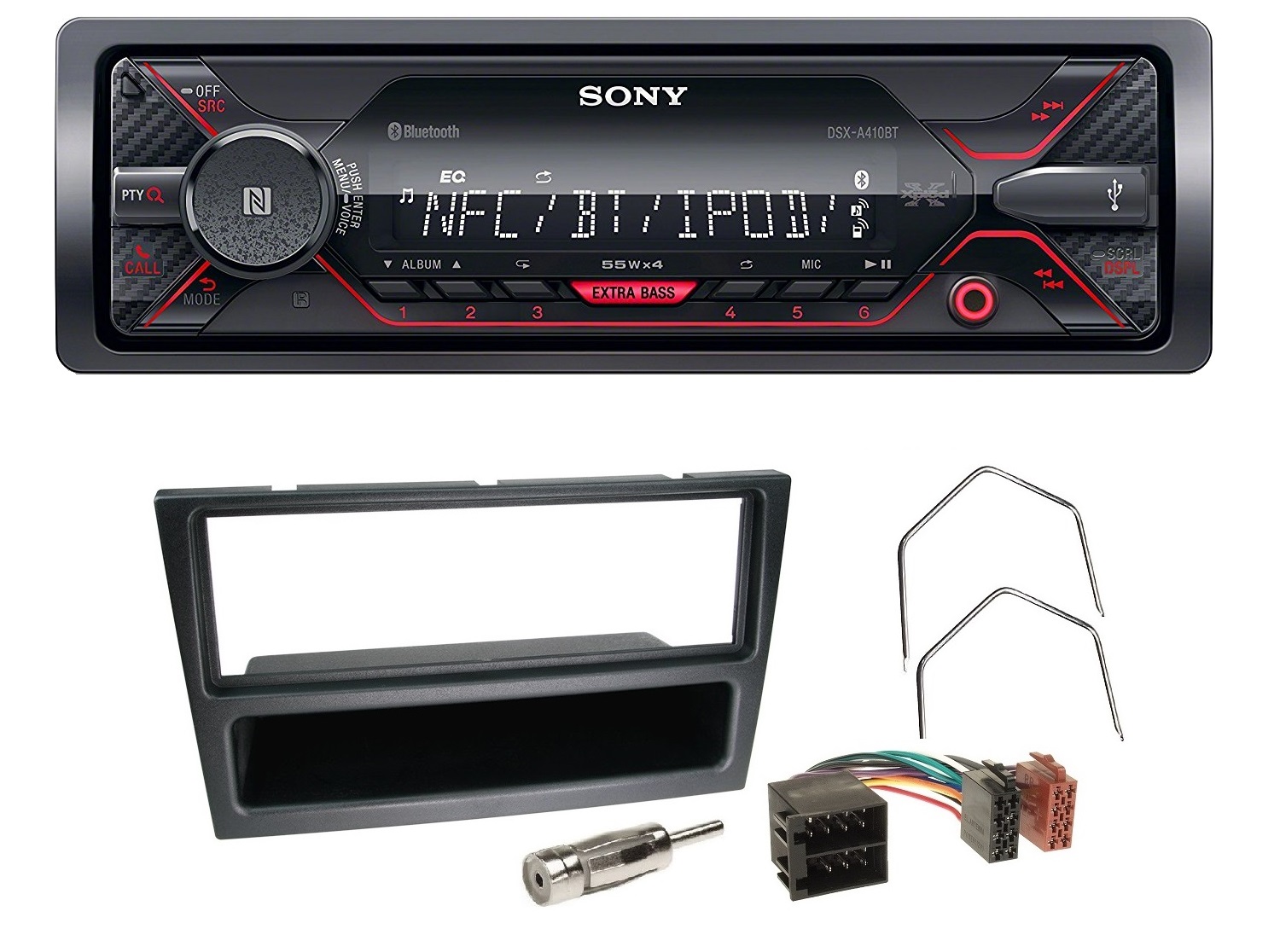 SONY DSX-A410BT РАДИО USB OPEL VECTRA CORSA OMEGA