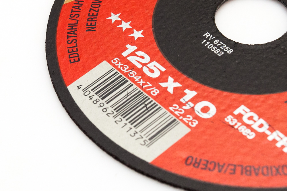 FISCHER TARCZA DO CIECIA METALU 125X1 0 paczka x25 Producent code 531689