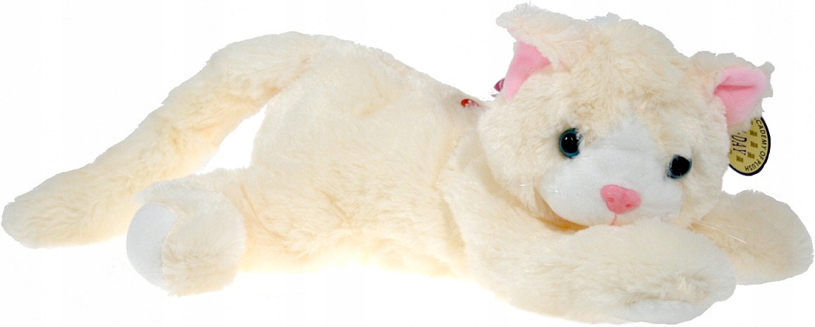 

Kot Mikuś Kremowy (miauczy) - 45cm