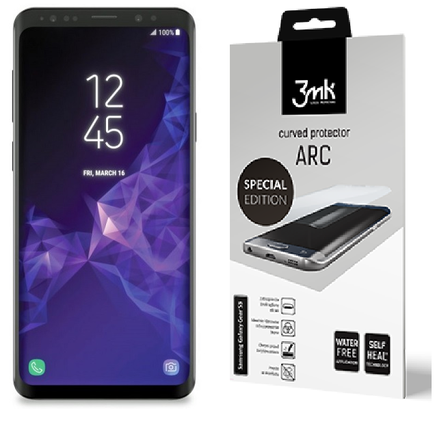 

Folia 3MK Arc do Samsung Galaxy S9 Cały Ekran