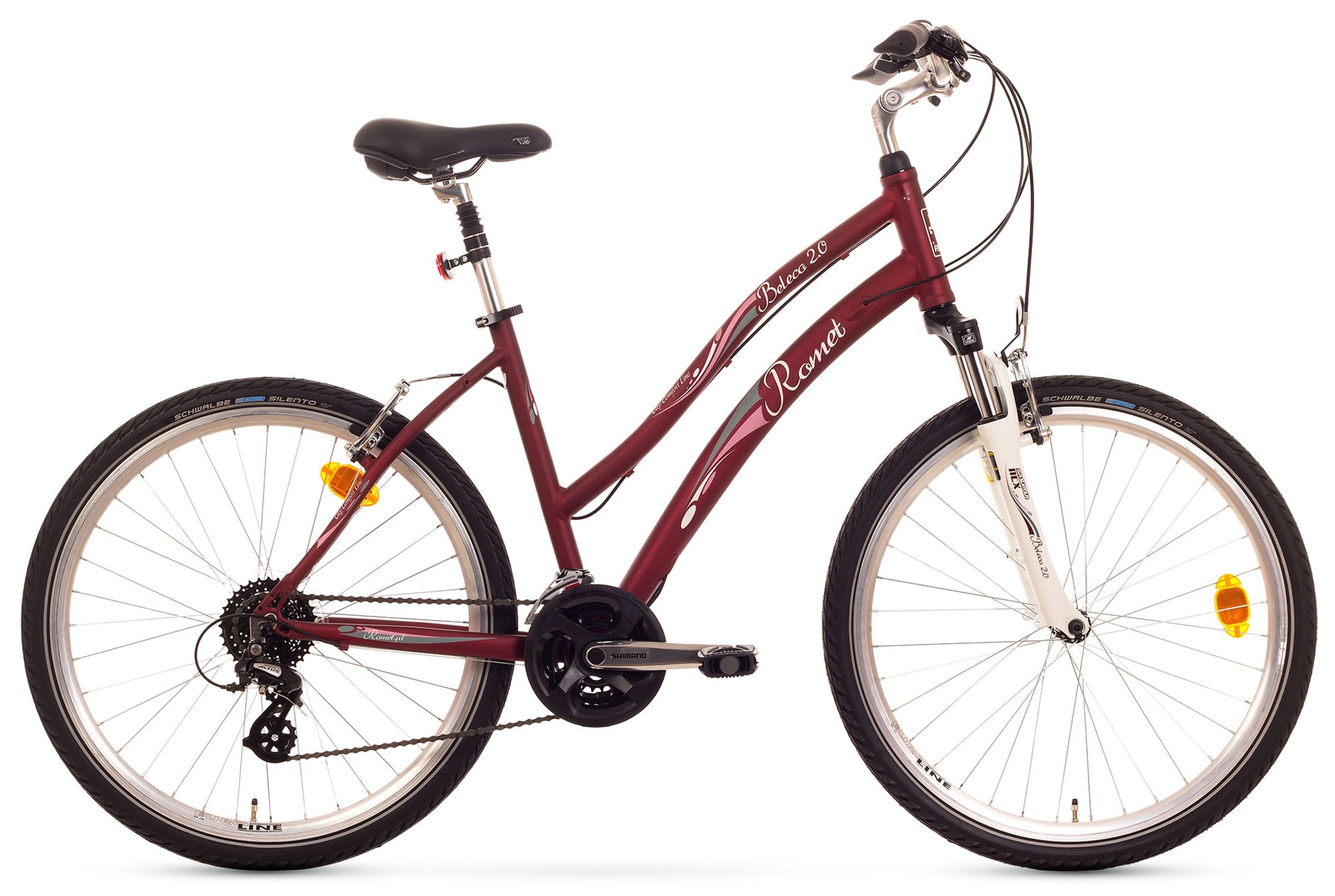 Rower Miejski Romet Belleco 2.0 na wzrost 162-174