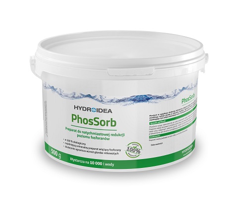PhosSorb 500g + AlgoSplit 1kg NA WALKĘ Z GLONAMI Marka Hydroidea