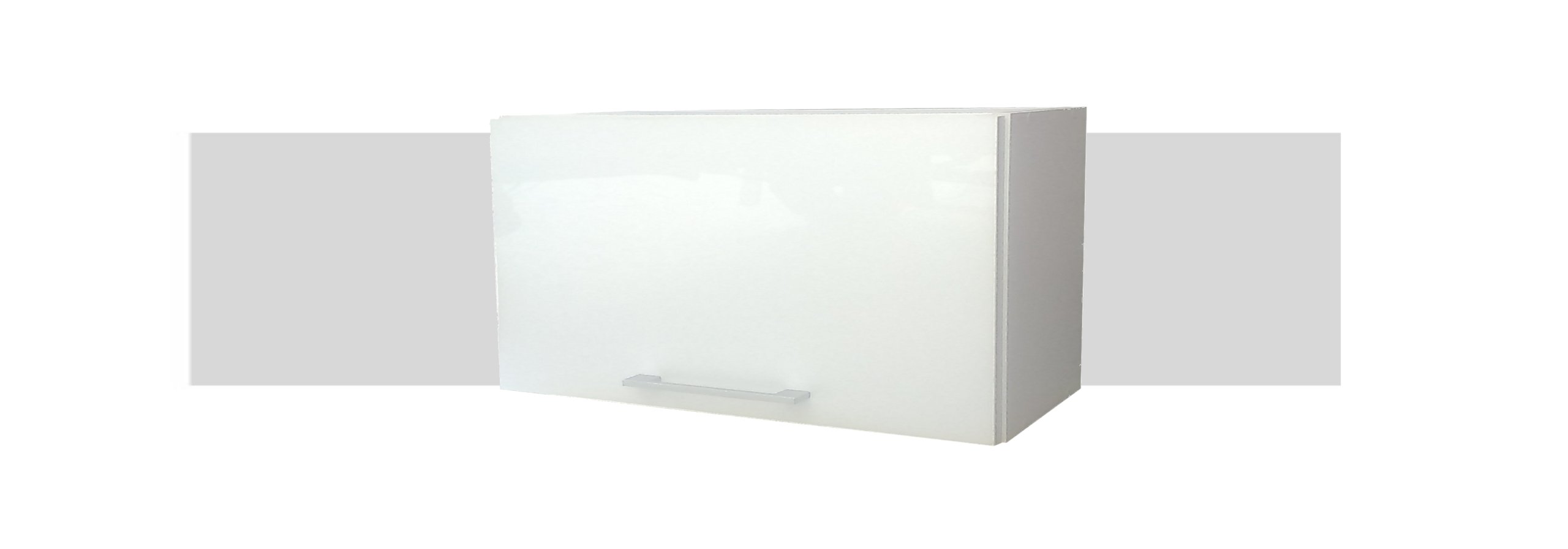 Навесной шкаф 60 20 80 см белый глянец