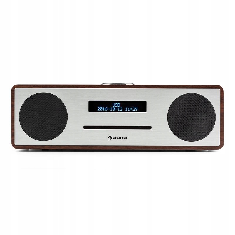 Radioodtwarzacz DAB CD DAB+ Bluetoth USB MP3 AUX Zasilanie sieciowe