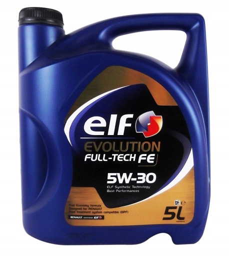 Масло ELF EVOLUTION FULL-TECH Fe 5w30 5L Познань