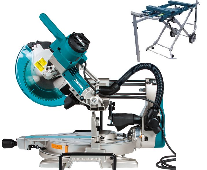 Ukośnica z Przesuwem Makita LS1019L Stół Roboczy
